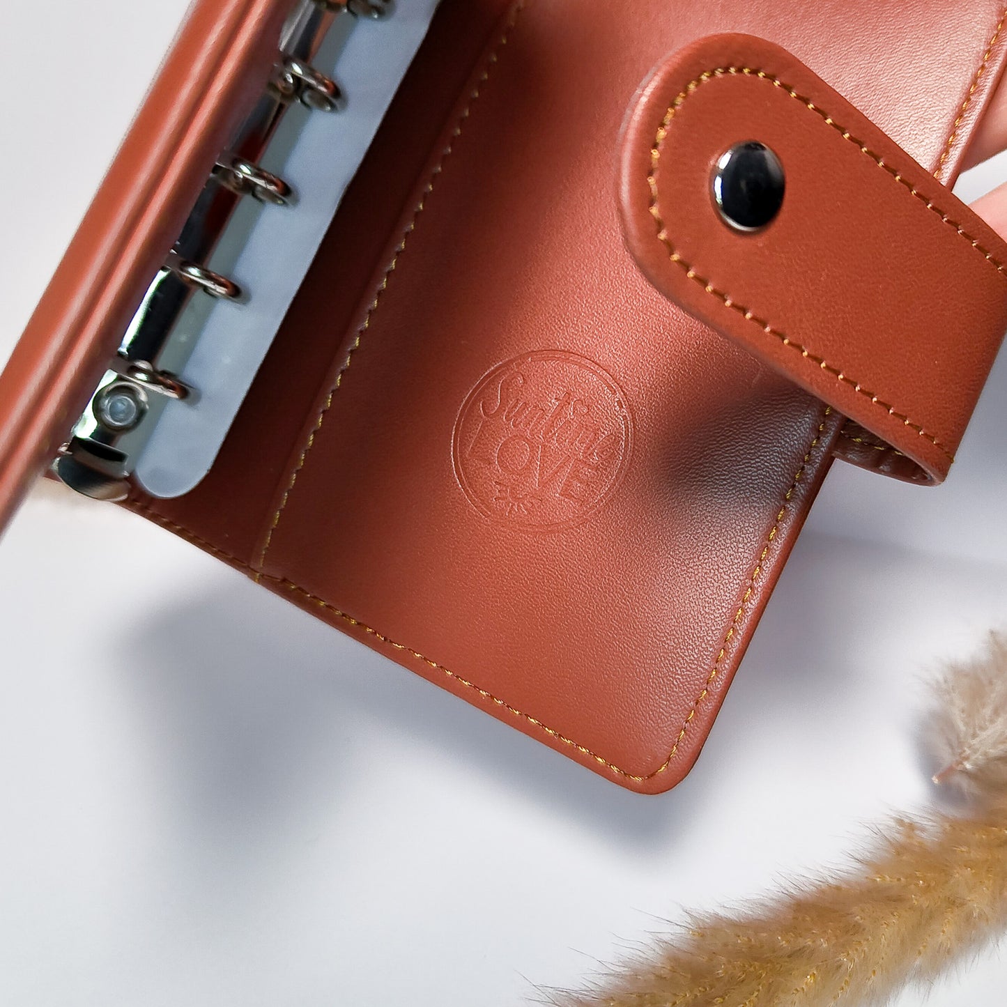 A7 Budget Binder Brown-Soft
